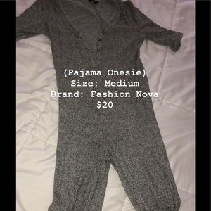 Fashion Nova Pajama jumpsuit